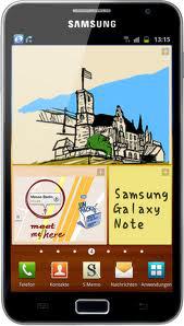 Смартфон Samsung Galaxy Note GT-N7000 Blue - Егорьевск